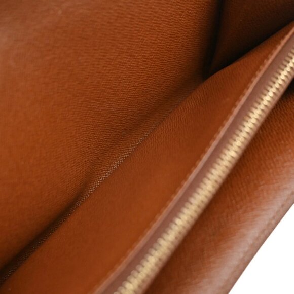 LOUIS VUITTON Porte Monnaie Credit Bifold Wallet Monogram Leather M61725 65EF219 - Picture 10 of 16